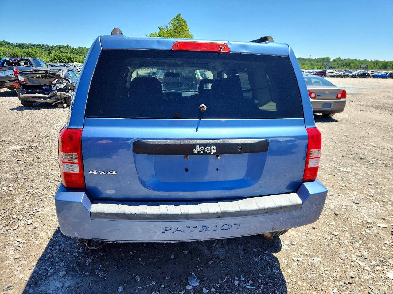 2007 Jeep Patriot Sport Blue vin: 1J8FF28W57D170623