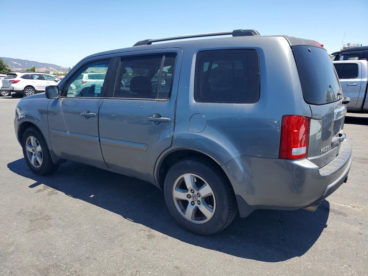 2009 Honda Pilot Exl Gray vin: 5FNYF38529B002611