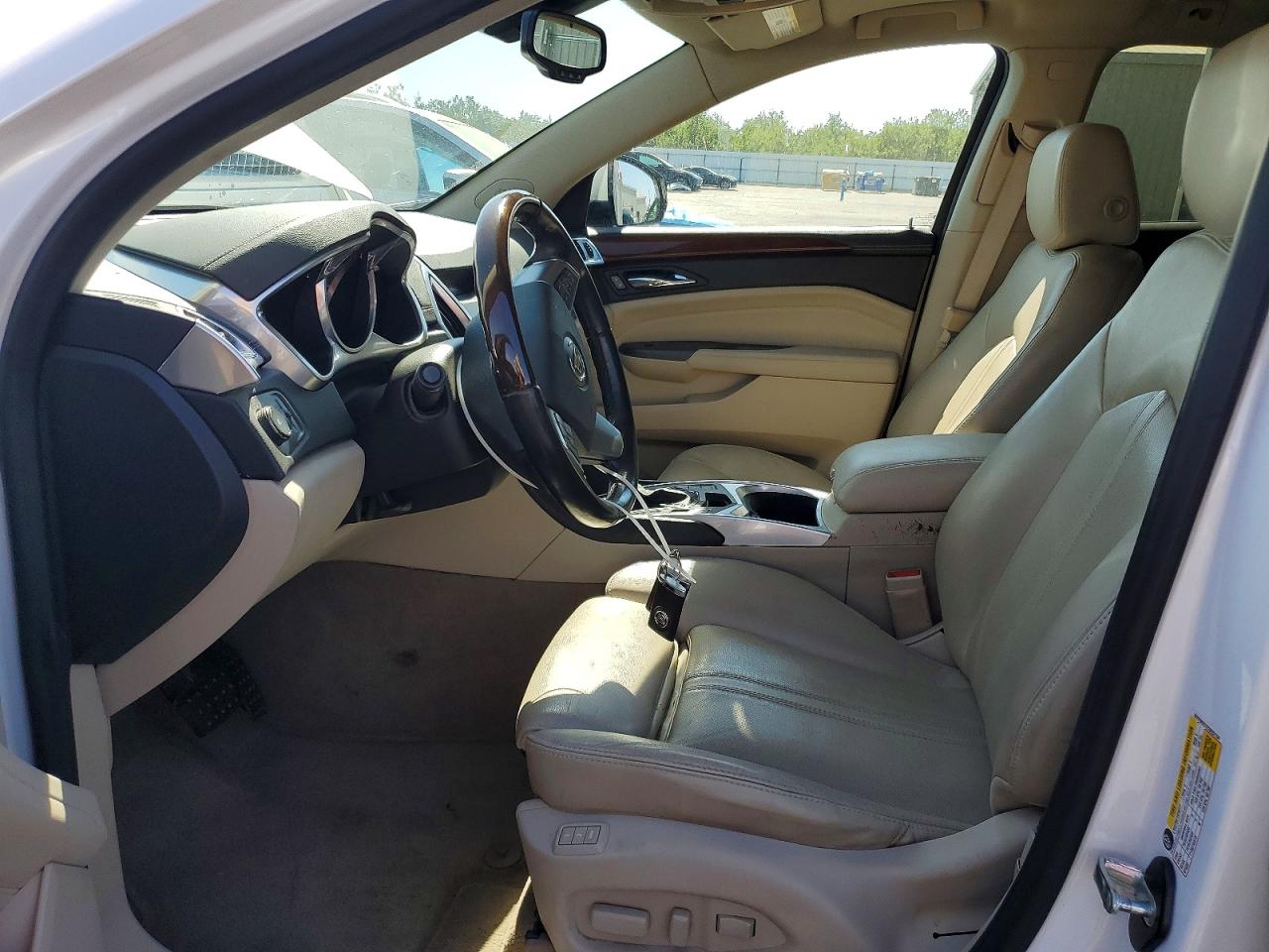 2012 Cadillac Srx Premium Collection White vin: 3GYFNCE37CS622134