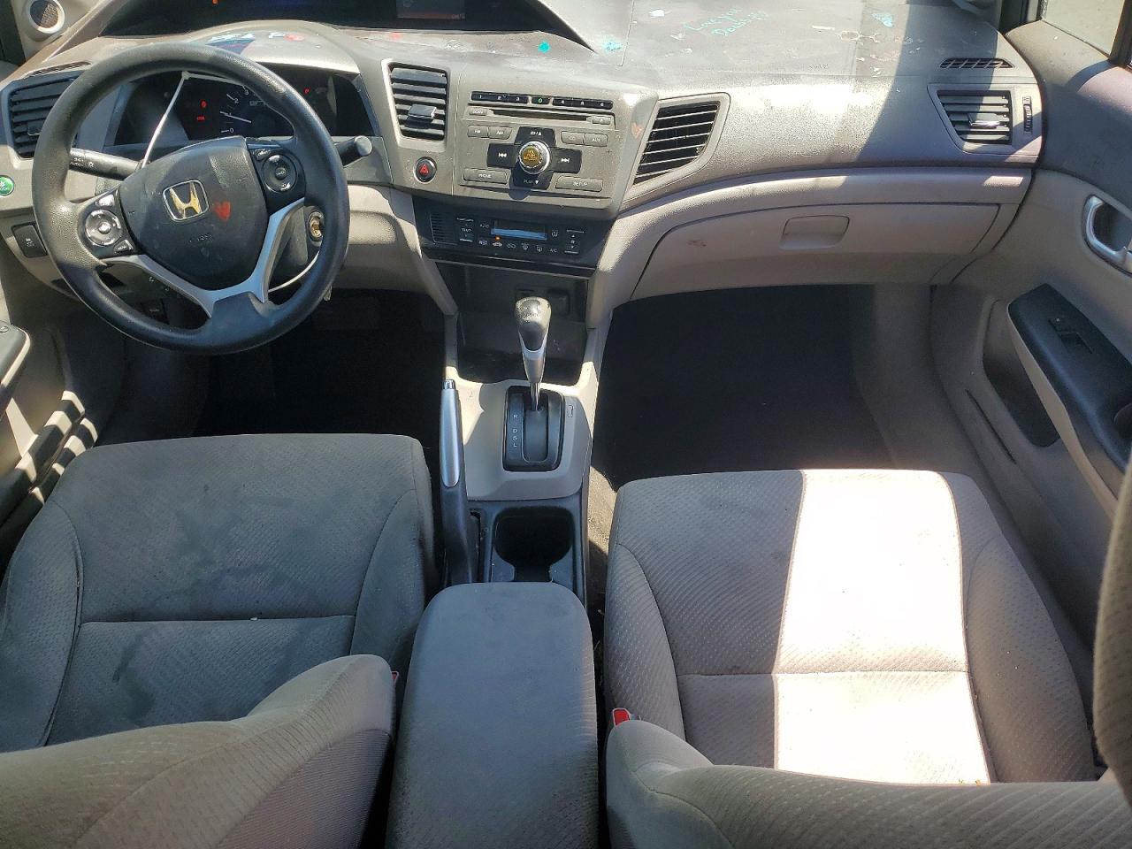 2012 Honda Civic Hybrid Silver vin: JHMFB4F24CS003270
