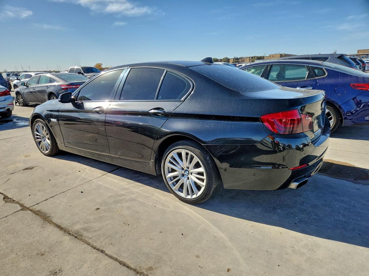 2012 Bmw 550 I Black vin: WBAFR9C58CDV59088