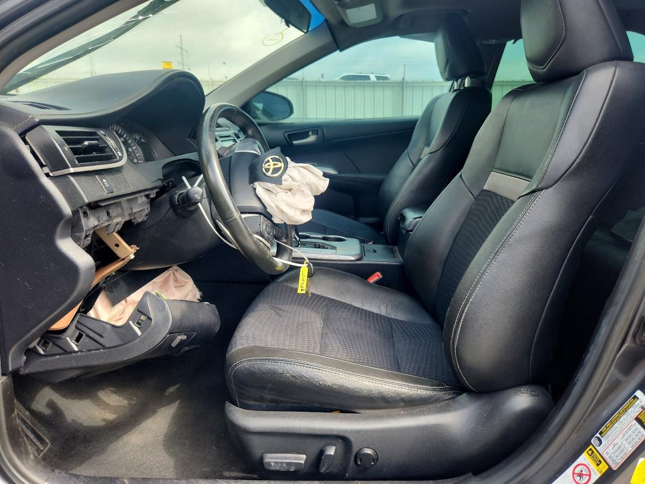 2012 Toyota Camry Se Charcoal vin: 4T1BF1FK7CU079178