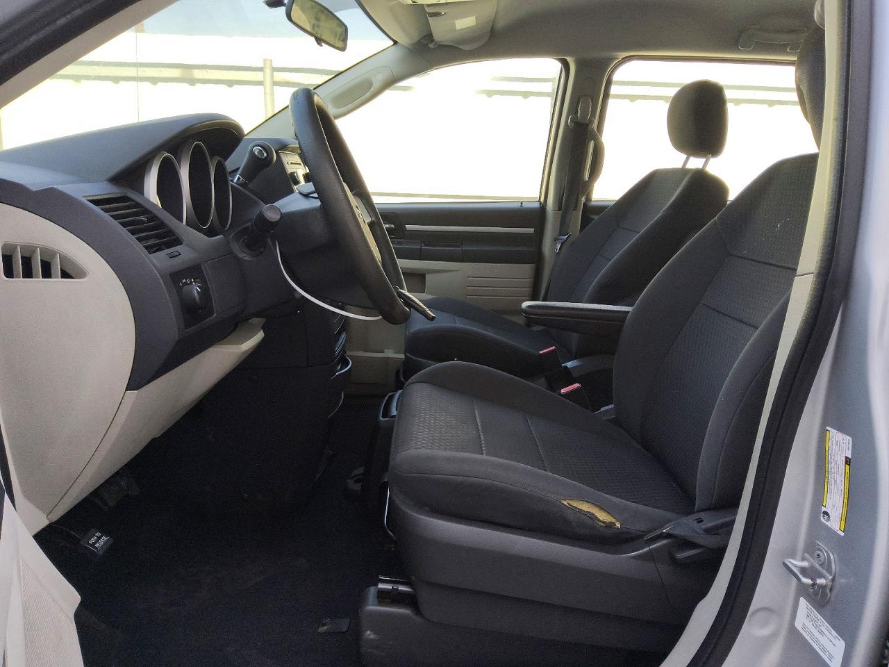 2010 Dodge Grand Caravan Se Серебряный vin: 2D4RN4DE7AR219554