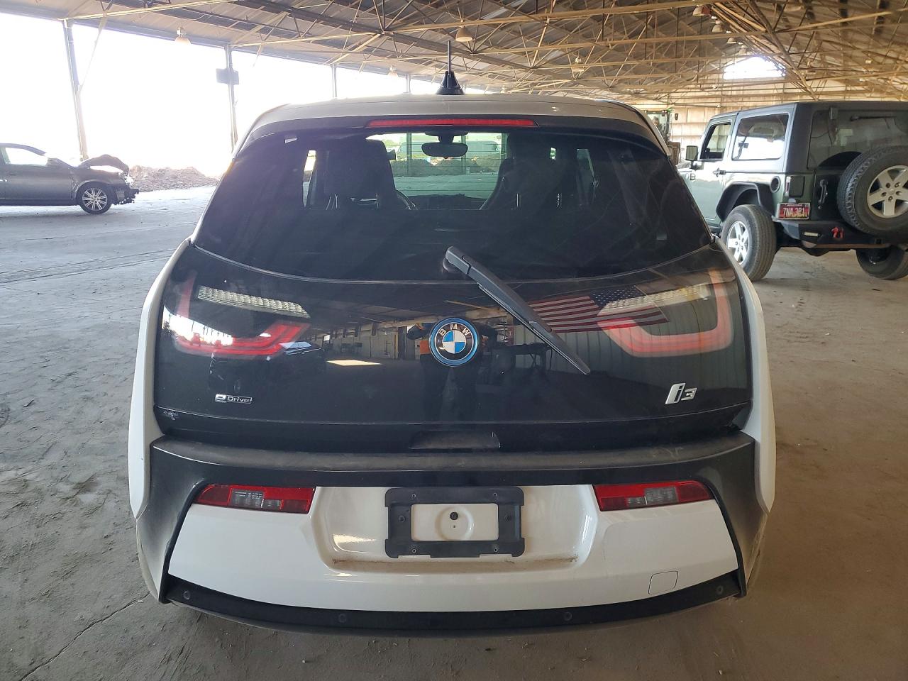 2015 Bmw I3 Bev White vin: WBY1Z2C52FV286750