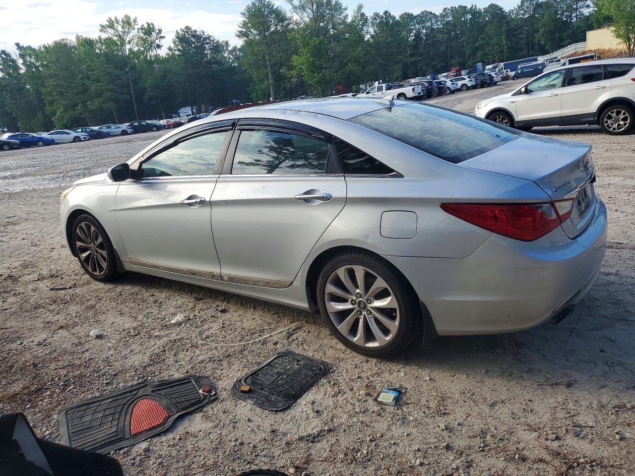 2012 Hyundai Sonata Se 2.0t Silver vin: 5NPEC4ABXCH423731