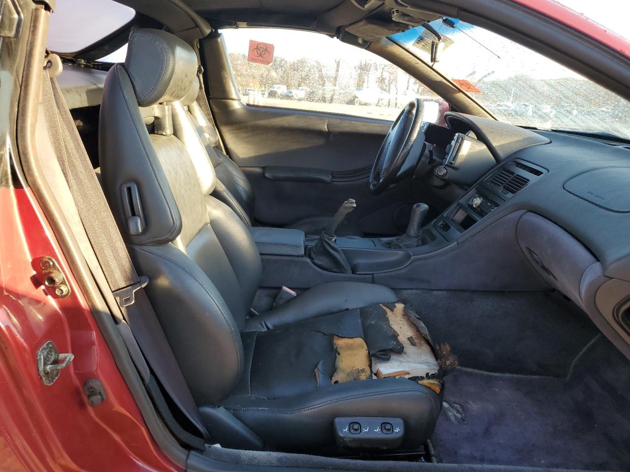 1994 Nissan 300zx Красный vin: JN1RZ27D6RX010735