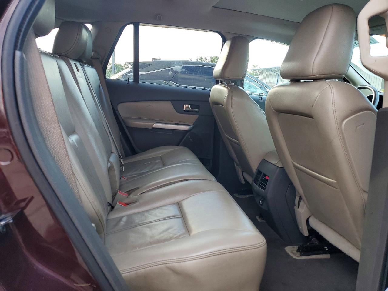 2011 Ford Edge Sel Red vin: 2FMDK4JC9BBA66636