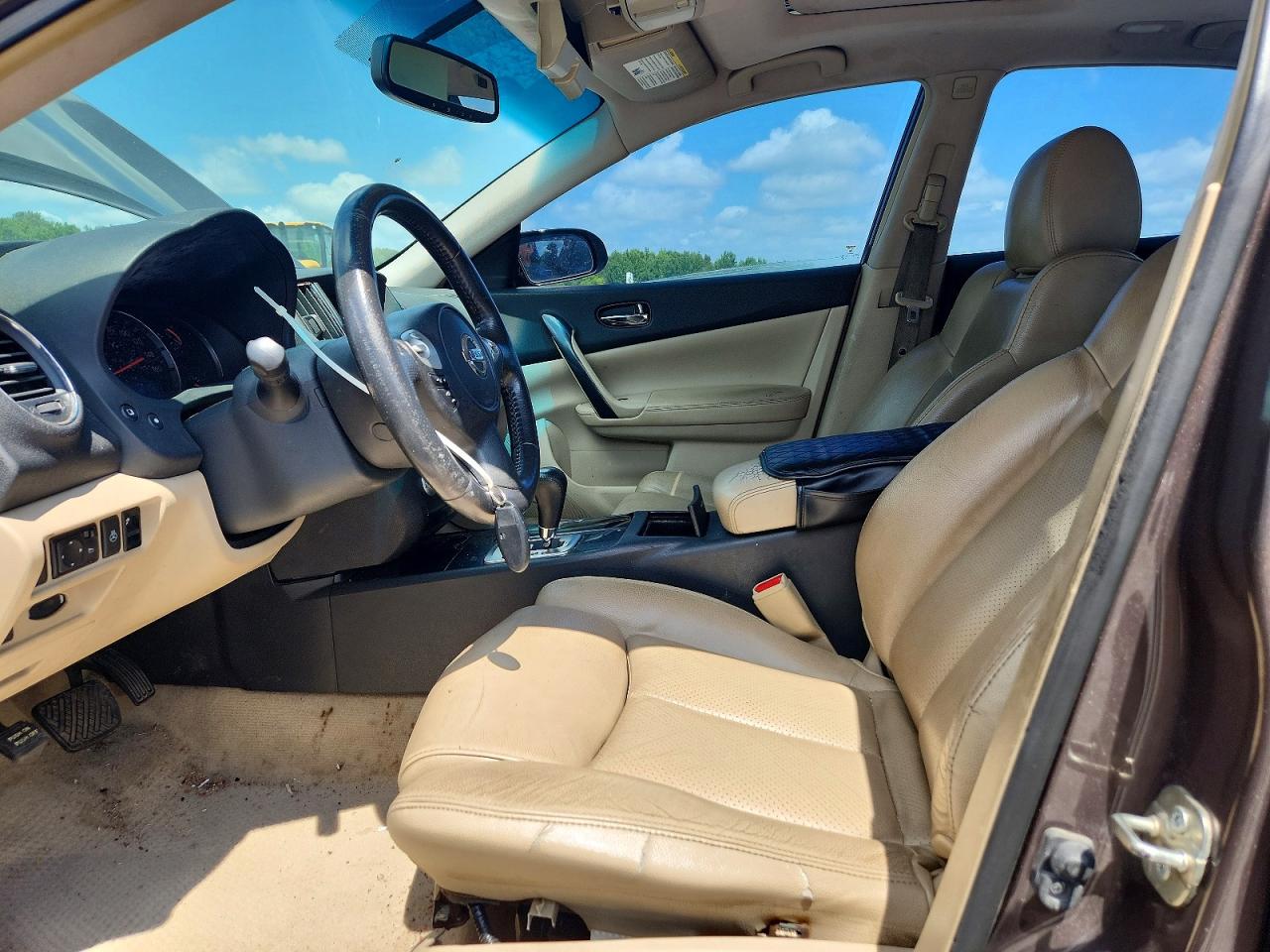 2014 Nissan Maxima 3.5 S Brown vin: 1N4AA5AP5EC484673