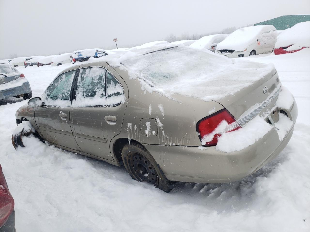 2000 Nissan Altima Xe Beige vin: 1N4DL01D2YC206267