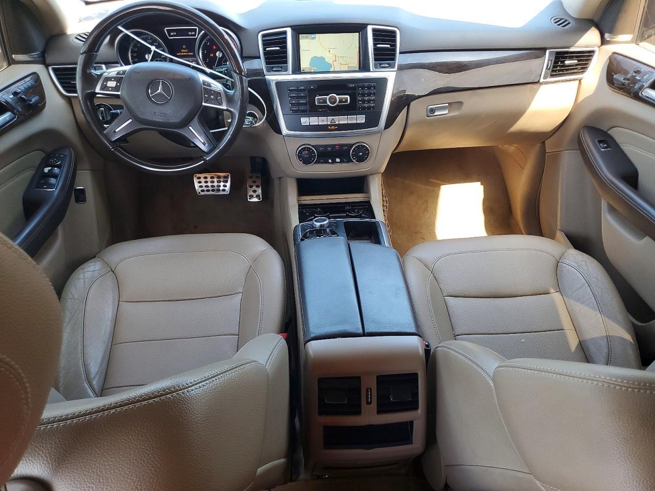 2014 Mercedes-benz Ml 350 Blue vin: 4JGDA5JB7EA416510