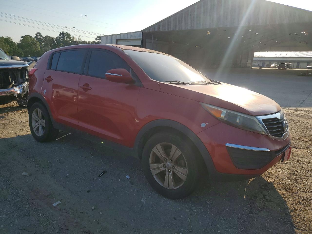 2012 Kia Sportage Lx Красный vin: KNDPB3A22C7229785