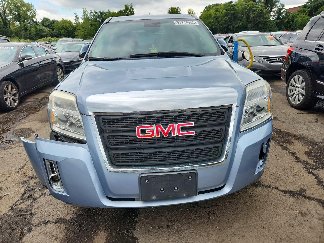 2014 Gmc Terrain Sle Blue vin: 2GKFLVEK0E6328160