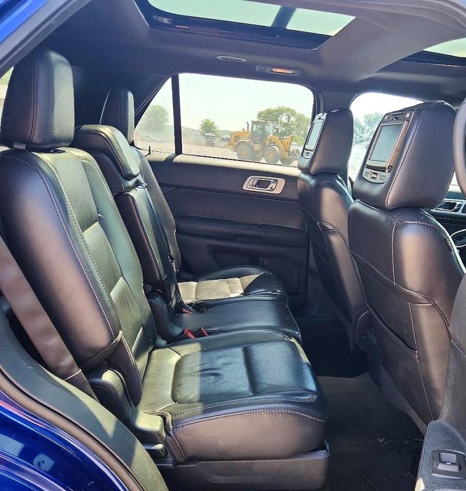2013 Ford Explorer Limited Blue vin: 1FM5K7F98DGB82781