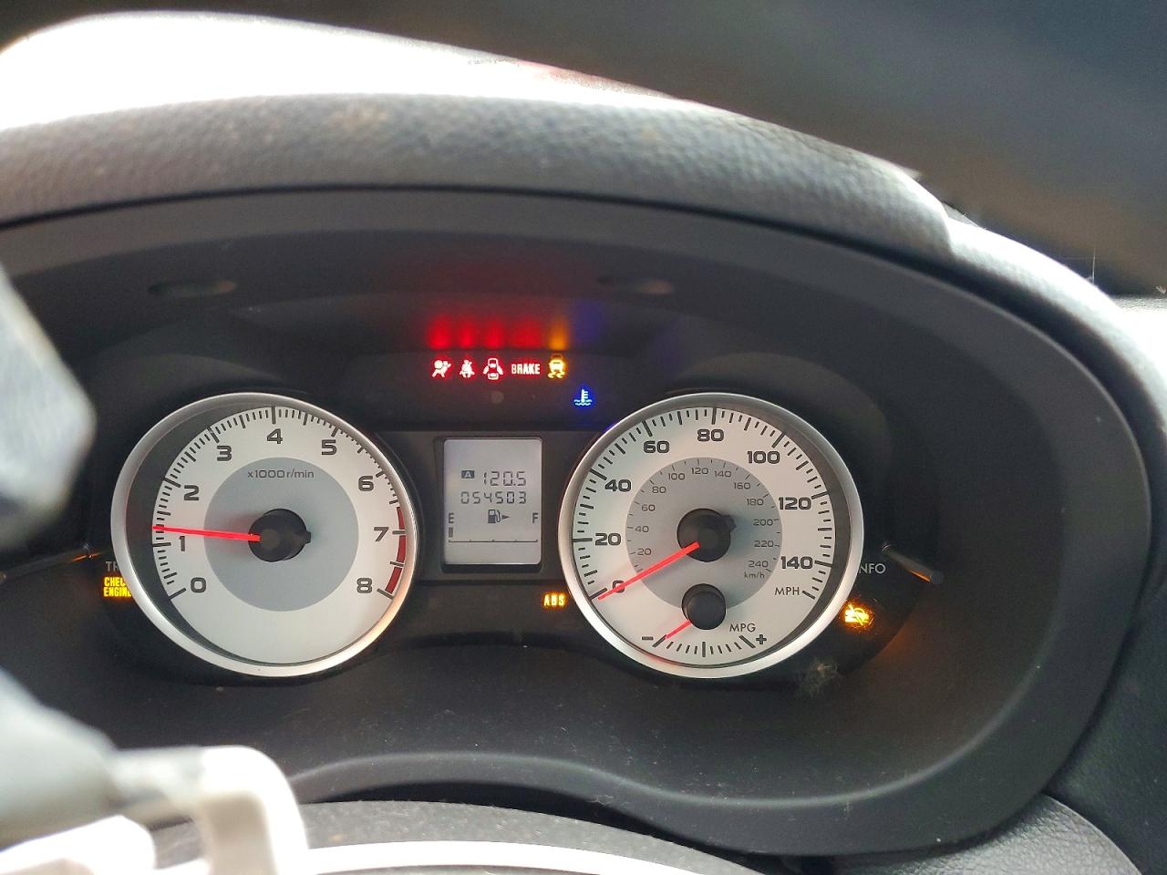 2012 Subaru Impreza Premium Черный vin: JF1GPAD65CG238216