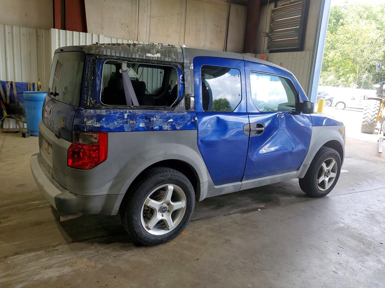 2004 Honda Element Lx Blue vin: 5J6YH27324L019512
