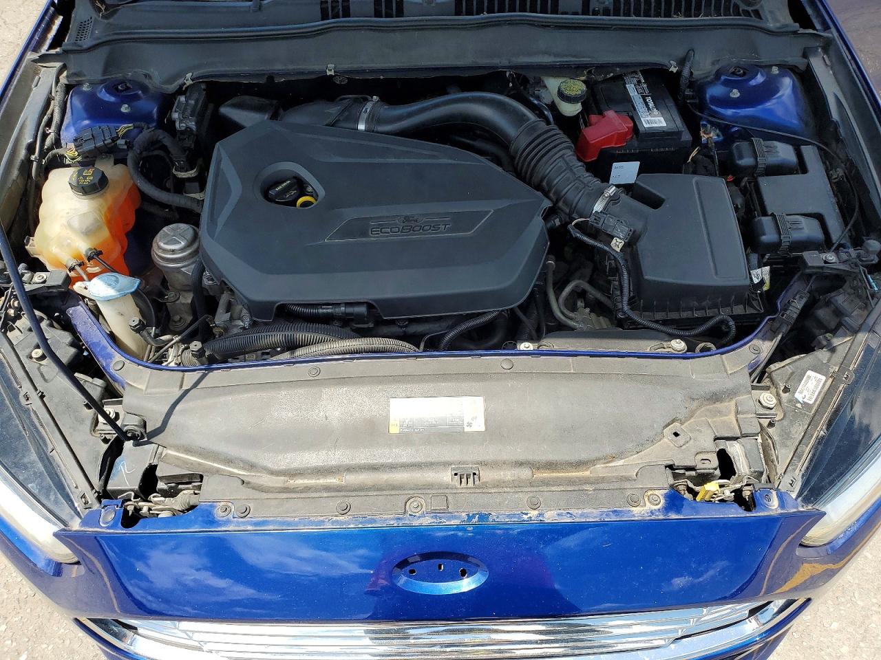 2013 Ford Fusion Se Blue vin: 3FA6P0HR5DR260303