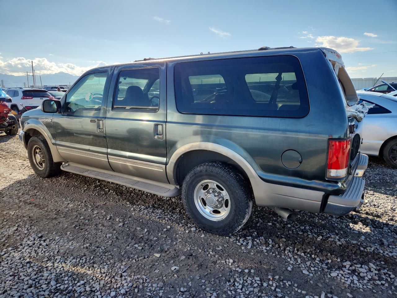 2000 Ford Excursion Limited Синий vin: 1FMNU42SXYEE50636