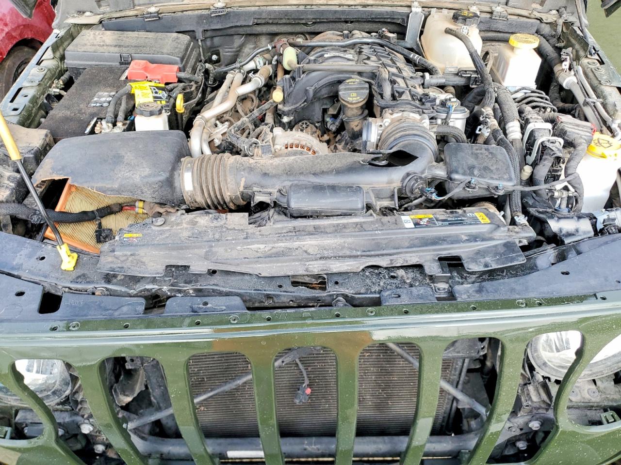 2023 Jeep Gladiator Sport Green vin: 1C6HJTAG7PL518801