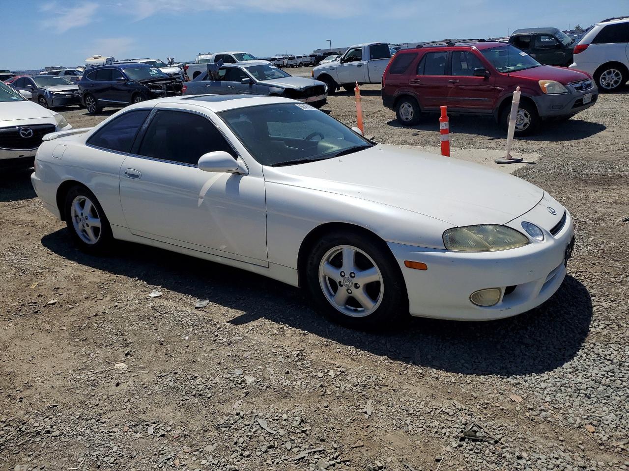 1997 Lexus Sc 300 White vin: JT8CD32Z5V1001188