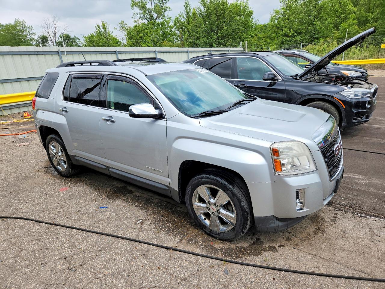 2015 Gmc Terrain Sle Silver vin: 2GKFLWEK6F6117844