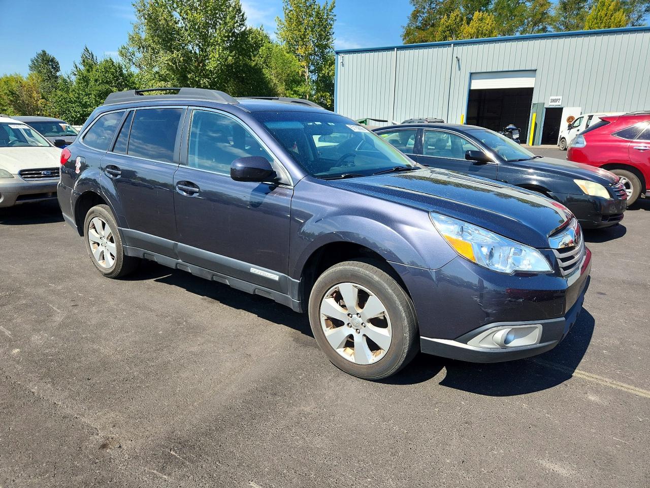 2012 Subaru Outback 2.5i Premium Черный vin: 4S4BRBGC6C3273761