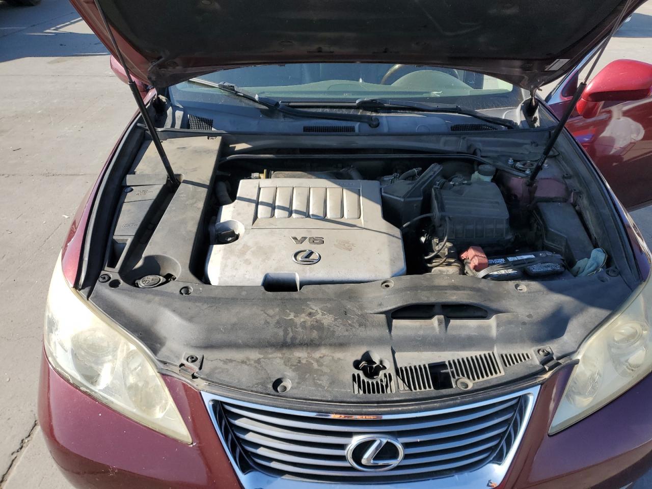 2008 Lexus Es 350 Burgundy vin: JTHBJ46G482167400