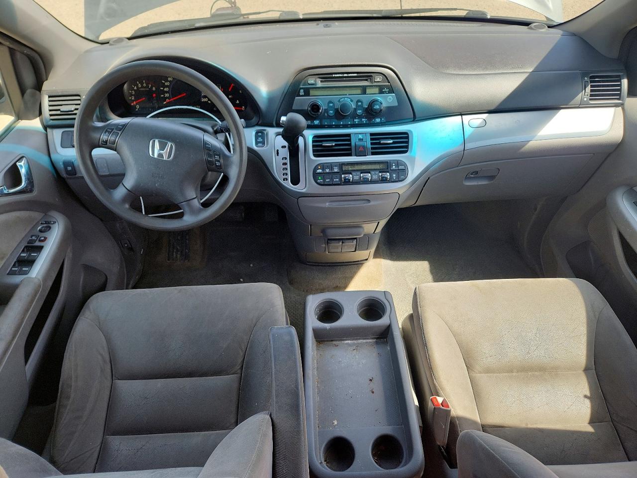 2008 Honda Odyssey Ex Gray vin: 5FNRL38458B507352