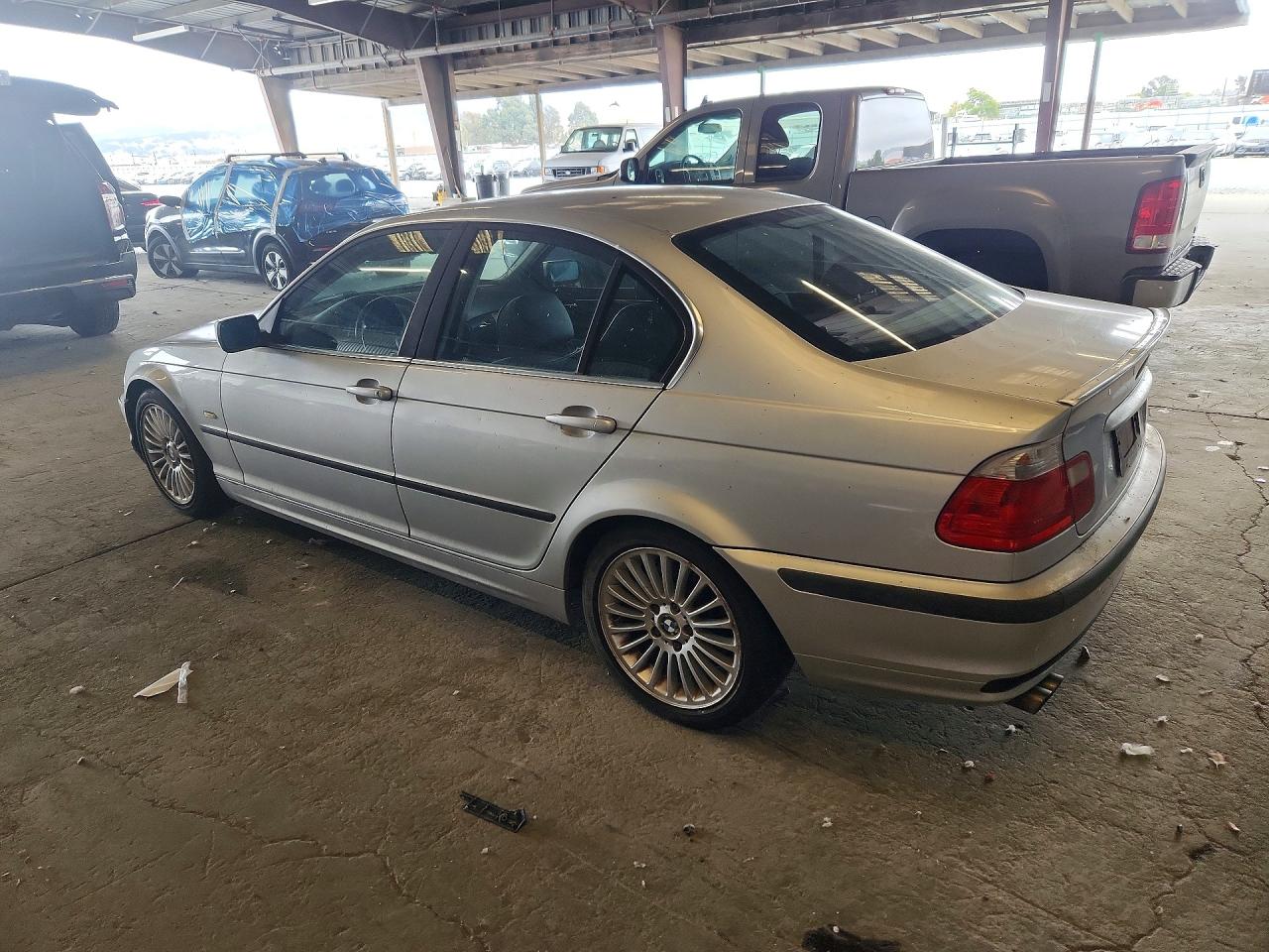 2001 Bmw 330 I Silver vin: WBAAV53411FK46908