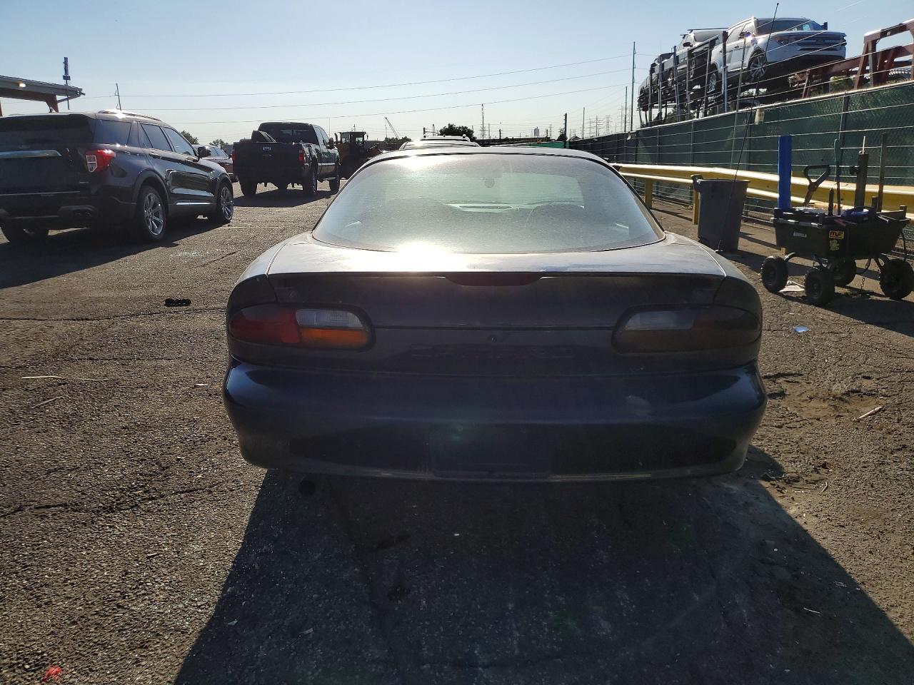 2002 Chevrolet Camaro Blue vin: 2G1FP22K922170626