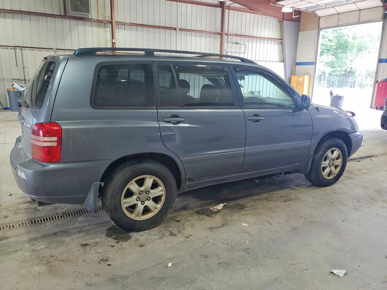 2003 Toyota Highlander Limited Синий vin: JTEGF21A130117151