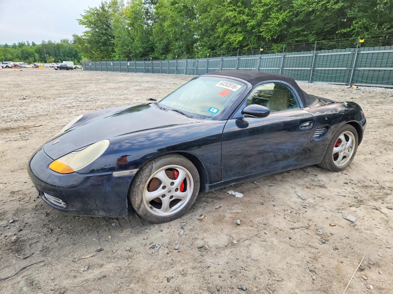 1999 Porsche Boxster Black vin: WP0CA2989XU625661