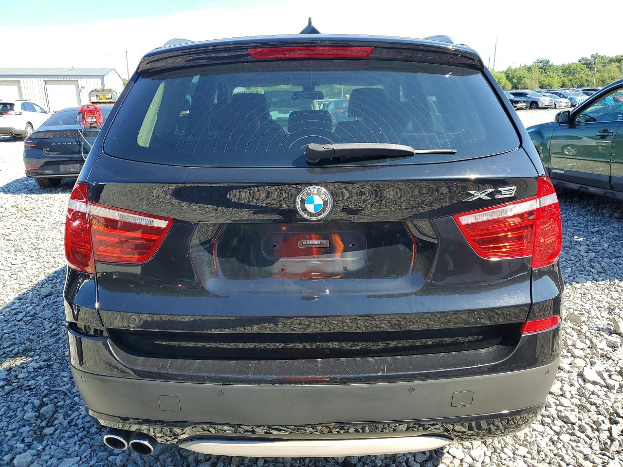 2014 Bmw X3 Xdrive28i Черный vin: 5UXWX9C59E0D25157