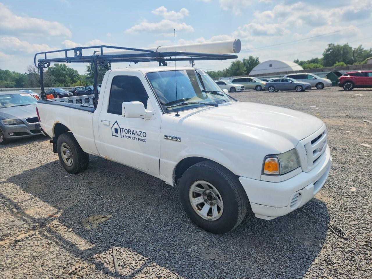 2008 Ford Ranger White vin: 1FTYR11U38PA94913