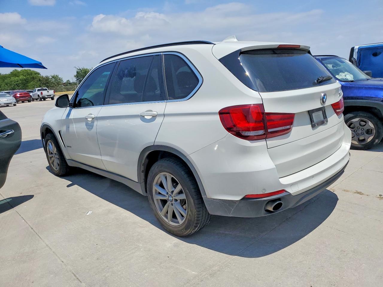 2015 Bmw X5 Xdrive35i White vin: 5UXKR0C58F0K66265