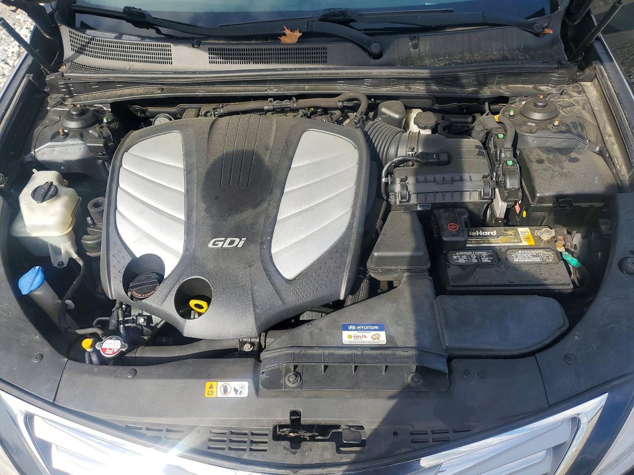 2013 Hyundai Azera Base Black vin: KMHFH4JGXDA308598