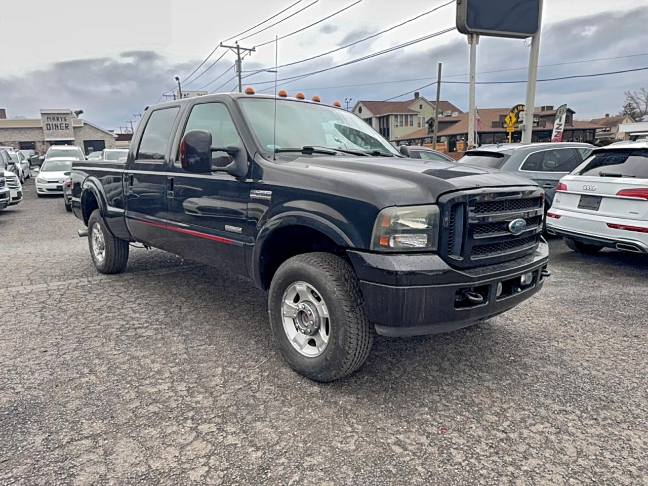 2007 Ford F250 Super Duty Black vin: 1FTSW21P67EA79010