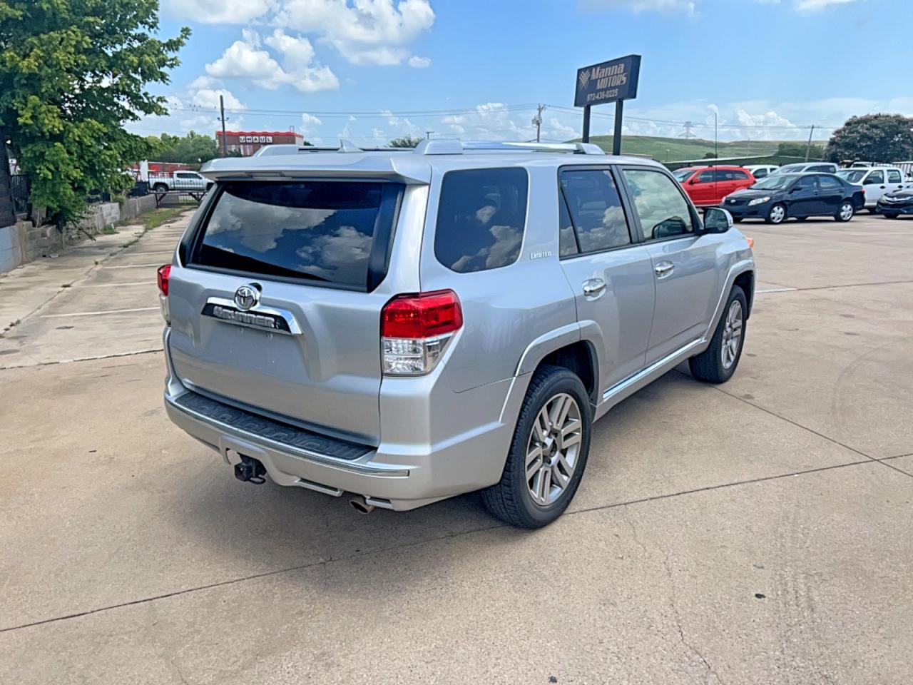 2012 Toyota 4runner Limited Silver vin: JTEZU5JR3C5036631