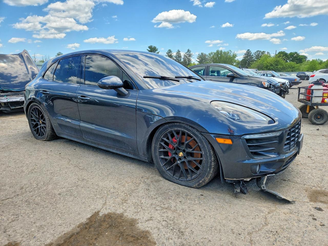 2017 Porsche Macan Gts Угольный vin: WP1AG2A57HLB56261