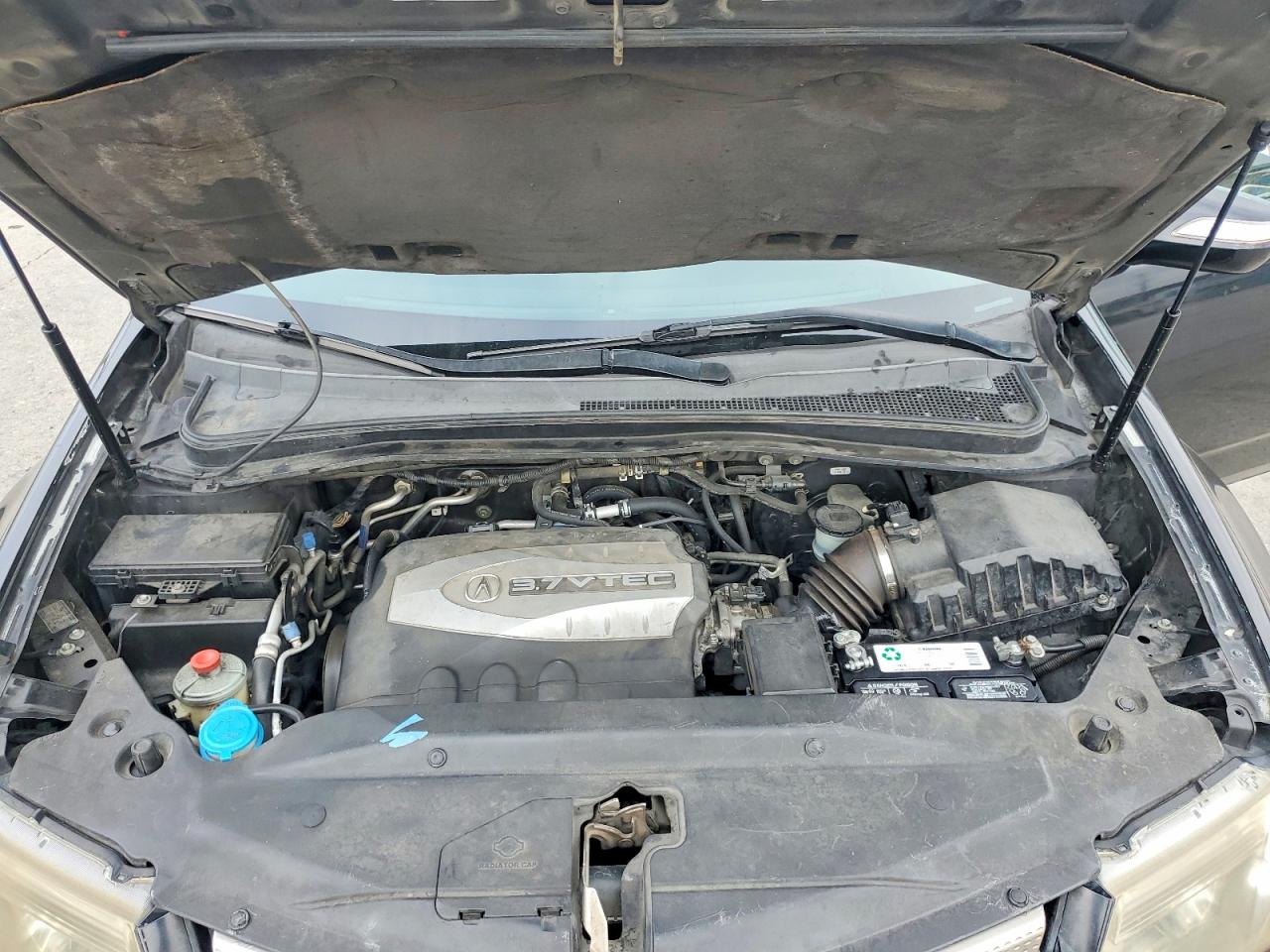2007 Acura Mdx Technology Black vin: 2HNYD283X7H508459