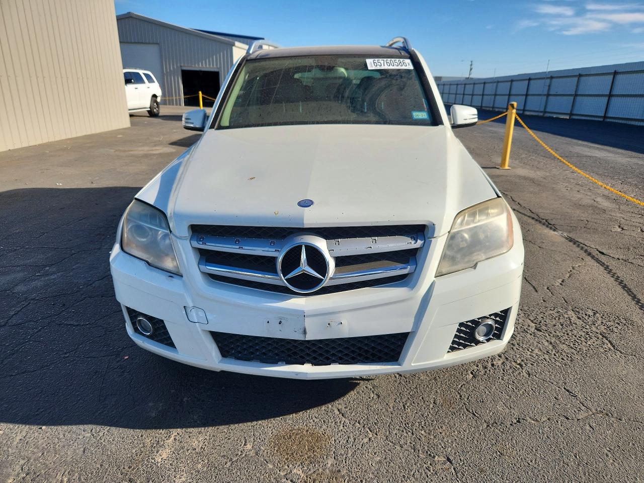 2010 Mercedes-benz Glk 350 White vin: WDCGG5GB6AF508657