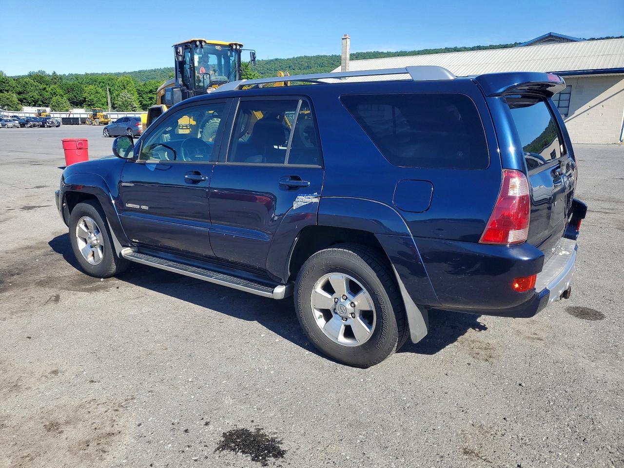2003 Toyota 4runner Limited Blue vin: JTEBT17R638001908