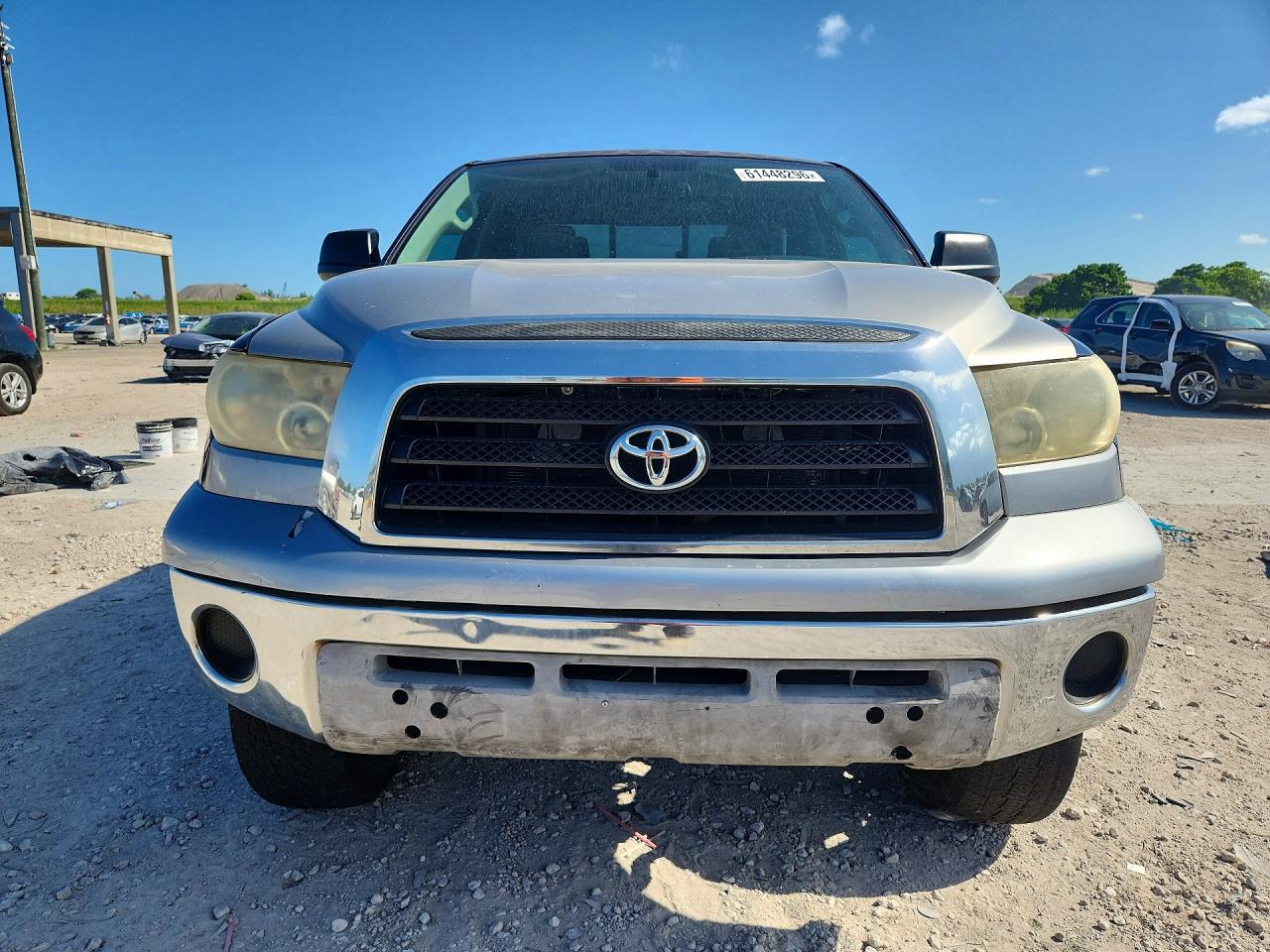 2012 Toyota Tundra Double Cab Sr5 Blue vin: 5TFUM5F19CX037045