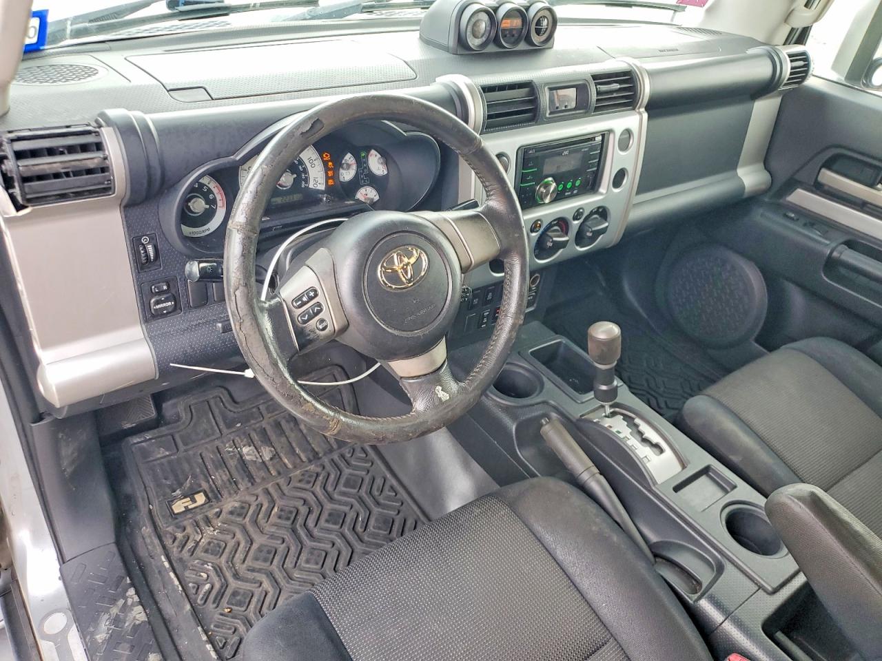2007 Toyota Fj Cruiser Base Silver vin: JTEZU11F970004896