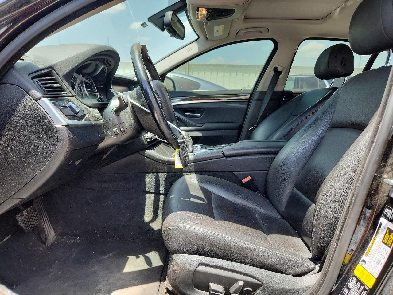 2015 Bmw 528 Xi Black vin: WBA5A7C51FD625718