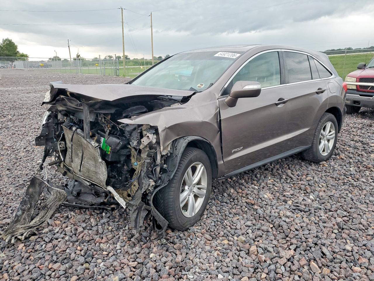 2013 Acura Rdx Technology Brown vin: 5J8TB4H51DL015448