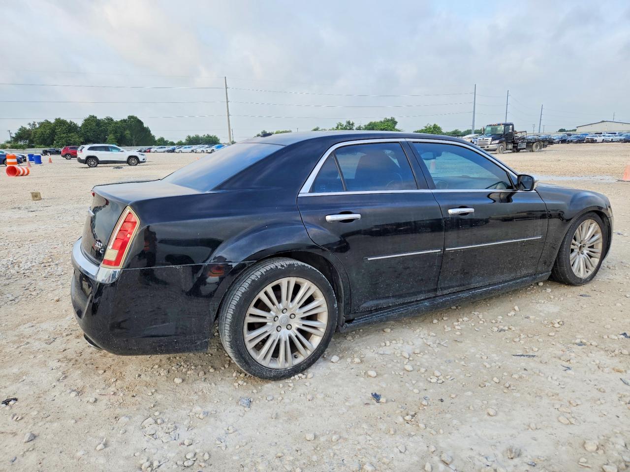 2013 Chrysler 300c Black vin: 2C3CCAETXDH618834