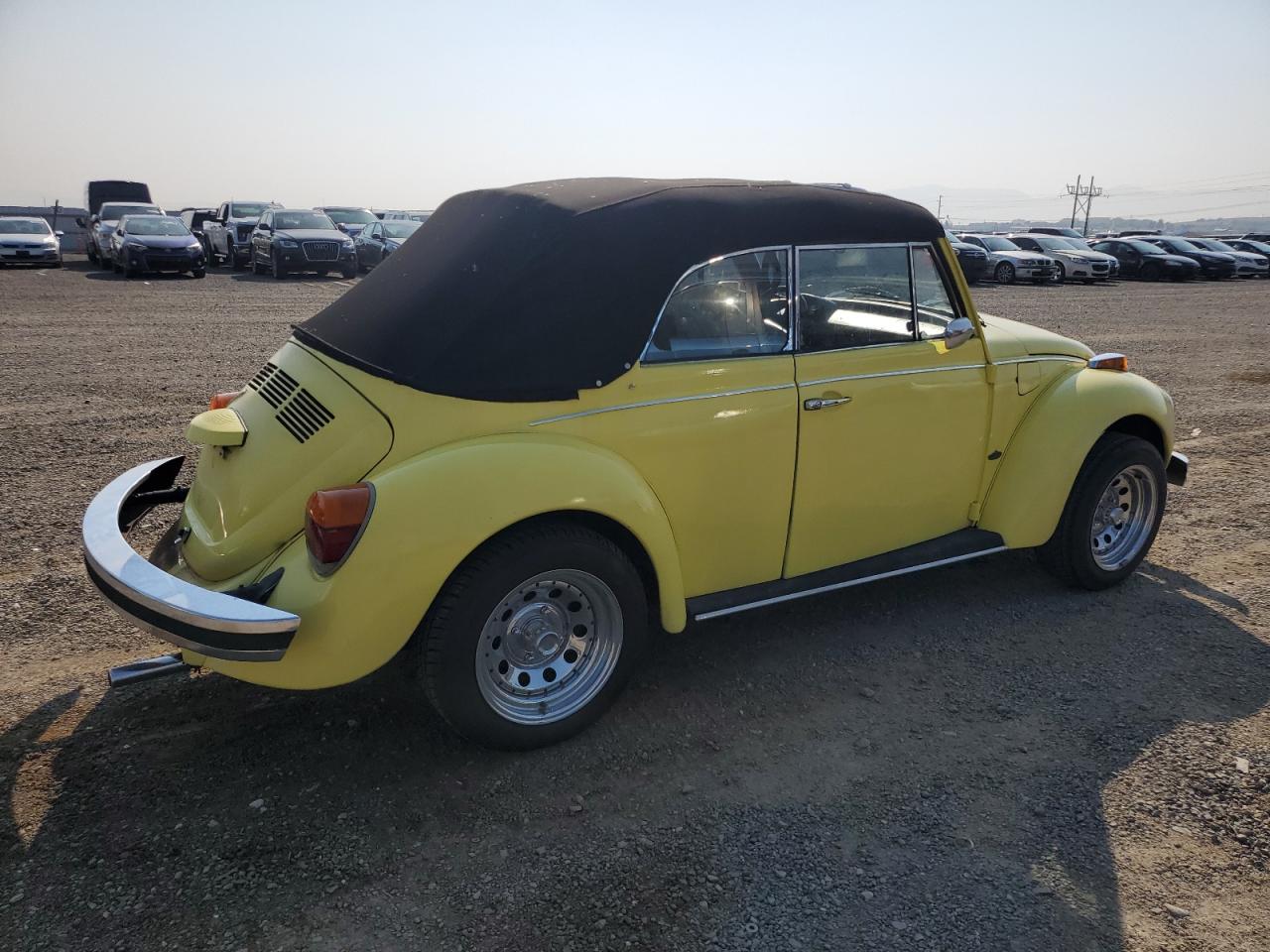 1978 Volkswagen Beetle Yellow vin: 1582020185