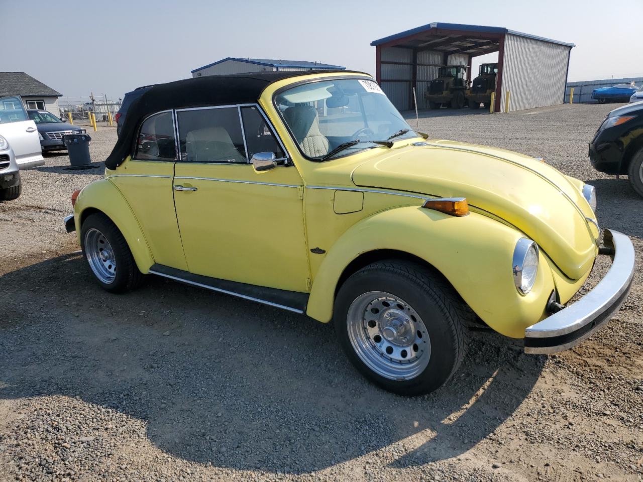 1978 Volkswagen Beetle Yellow vin: 1582020185