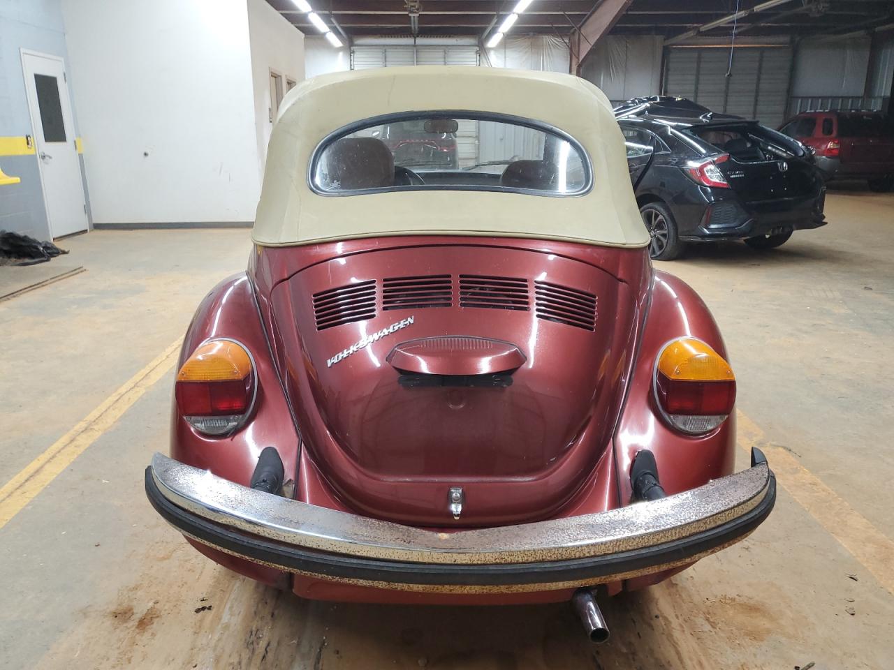 1978 Volkswagen Beetle Red vin: 1582027196