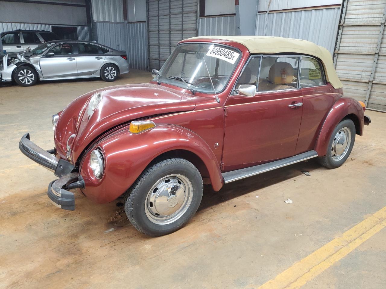 1978 Volkswagen Beetle Red vin: 1582027196